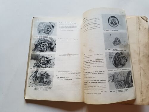 Honda P 50 1967 manuale officina originale workshop service manual