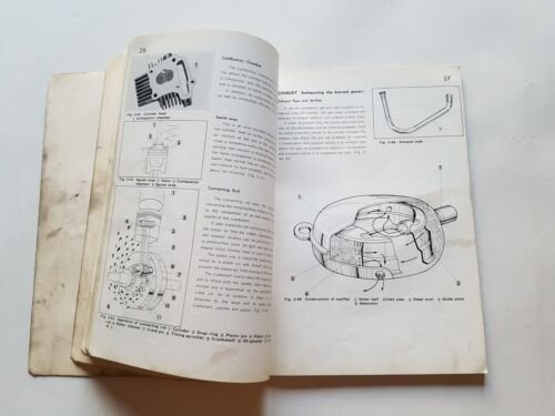 Honda P 50 1967 manuale officina originale workshop service manual