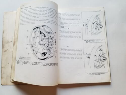 Honda P 50 1967 manuale officina originale workshop service manual