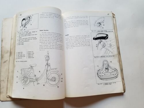 Honda P 50 1967 manuale officina originale workshop service manual