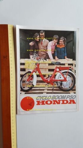 Honda P50 1967 depliant originale FRANCESE
