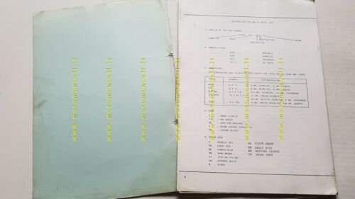 Honda PA 50 1980 catalogo ricambi originale spare parts catalogue