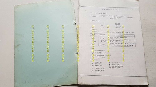 Honda PA 50 1980 catalogo ricambi originale spare parts catalogue