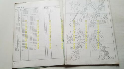 Honda PA 50 1980 catalogo ricambi originale spare parts catalogue