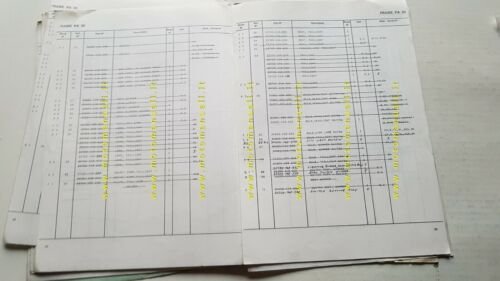 Honda PA 50 1980 catalogo ricambi originale spare parts catalogue