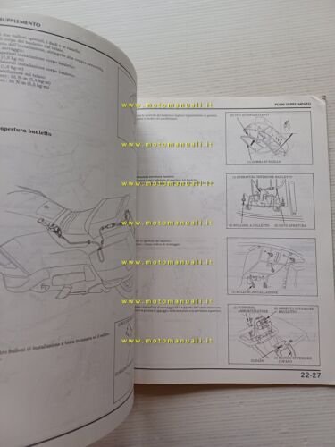 Honda Pacific Coast PC 800 VARIANTI 1989 manuale officina ITALIANO …