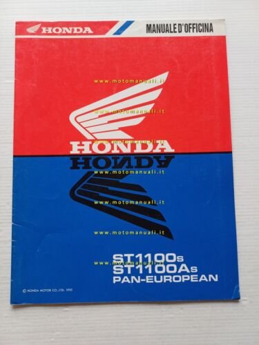 Honda Pan European ST 1100 VARIANTI 1995 manuale officina ITALIANO …