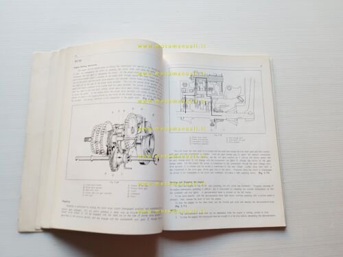 Honda PC 50 - PS 50 1968 manuale officina riparazione …