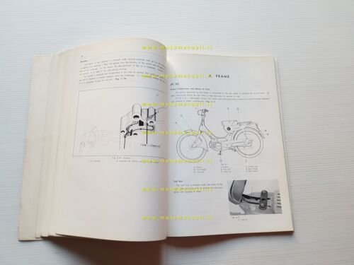 Honda PC 50 - PS 50 1968 manuale officina riparazione …