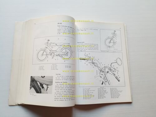 Honda PC 50 - PS 50 1968 manuale officina riparazione …