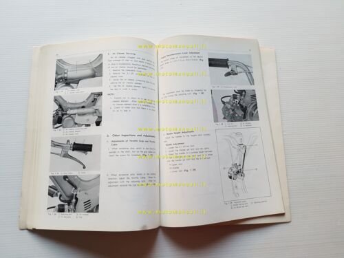 Honda PC 50 - PS 50 1968 manuale officina riparazione …