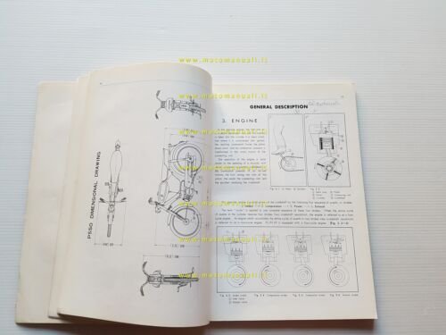 Honda PC 50 - PS 50 1968 manuale officina riparazione …