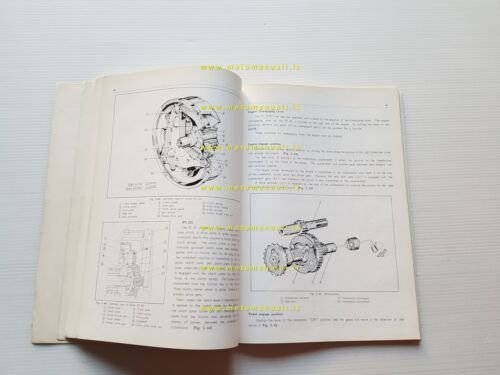 Honda PC 50 - PS 50 1968 manuale officina riparazione …