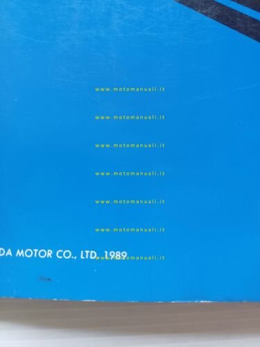 Honda PC 800 1989 aggiornamento SUPPLEMENTO manuale officina originale
