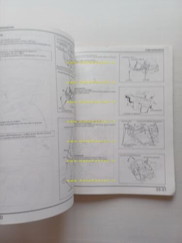 Honda PC 800 1989 aggiornamento SUPPLEMENTO manuale officina originale