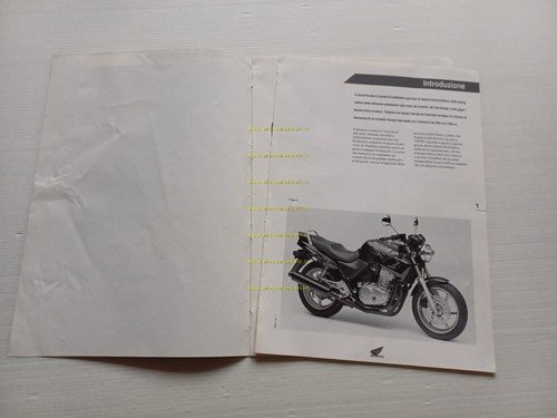 Honda presentazione CB 500 1994 cartella stampa originale