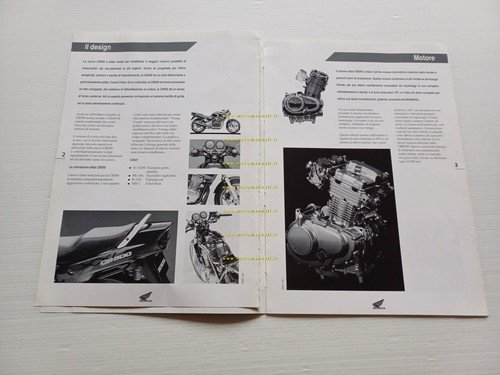 Honda presentazione CB 500 1994 cartella stampa originale