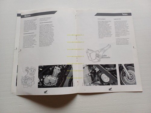 Honda presentazione CB 500 1994 cartella stampa originale