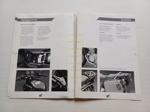 Honda presentazione CB 500 1994 cartella stampa originale