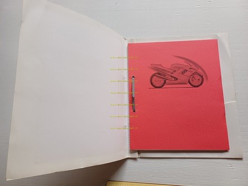 Honda presentazione CBR 600 1991 cartella stampa originale
