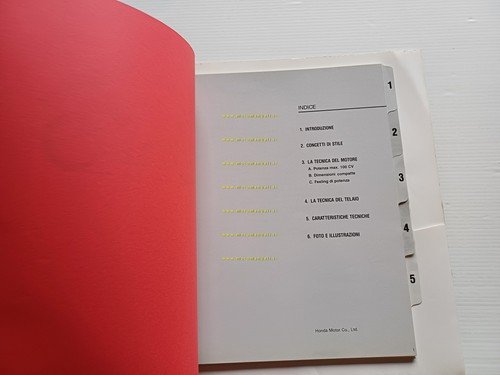 Honda presentazione CBR 600 1991 cartella stampa originale