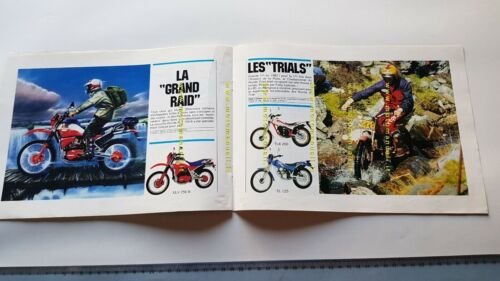 Honda produzione modelli 1983 depliant moto FRANCESE originale brochure