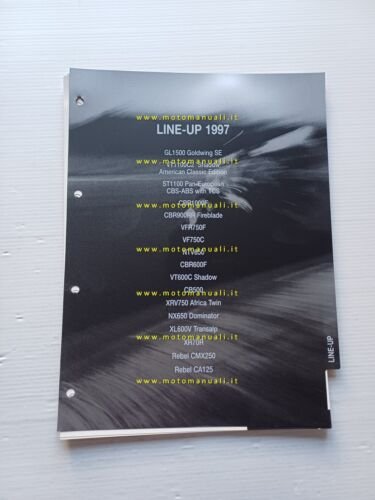 Honda produzione modelli 1997 presentazione per la rete vendita originale