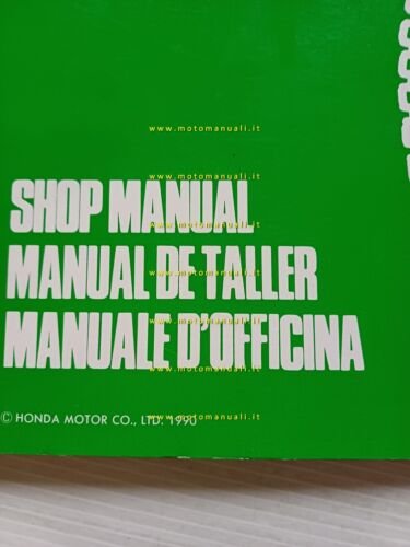 Honda Revere NTV 600-650 VARIANTI 1990 manuale officina originale