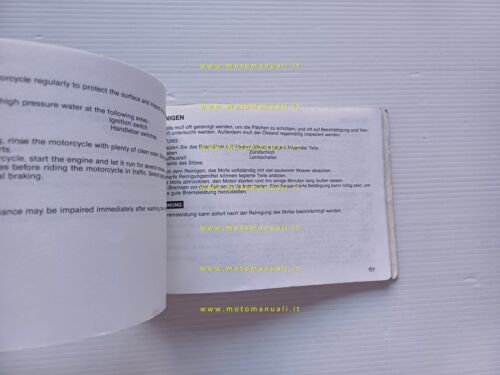 Honda Scoopy 50 Scooter manuale uso manutenzione originale inglese