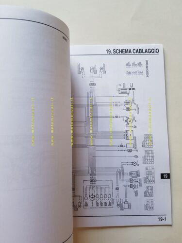 HONDA SCV 100 LEAD 2003 manuale officina ITALIANO originale