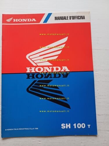 Honda SH 100 VARIANTI 1996 manuale officina ITALIANO originale