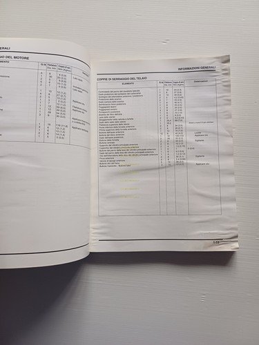 HONDA SH 125 - 150 2001 manuale officina ITALIANO originale