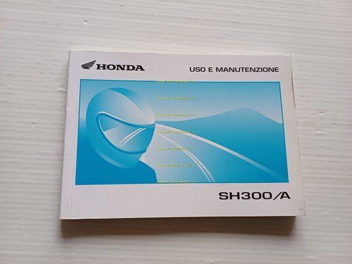Honda SH 300 - SH 300 A 2007 manuale uso …