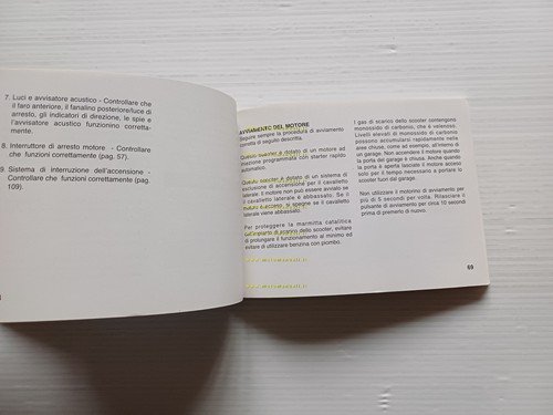 Honda SH 300 R - SH 300 A-AR 2009-10 manuale …