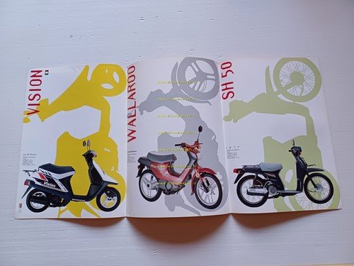 Honda SH 50 - Wallaroo 50 - Vision 50 depliant …