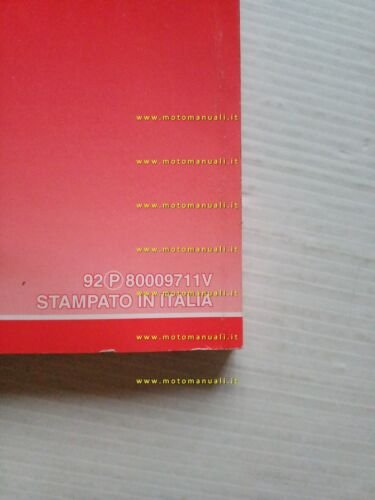Honda SH 50 1997 manuale uso manutenzione libretto istruzioni italiano …