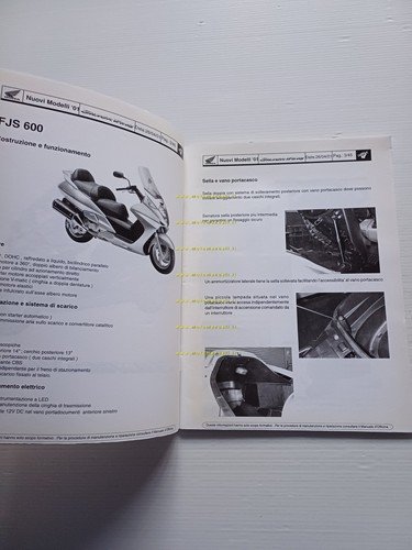 Honda Silver Wing 600 2001 presentazione per rete vendita testo …