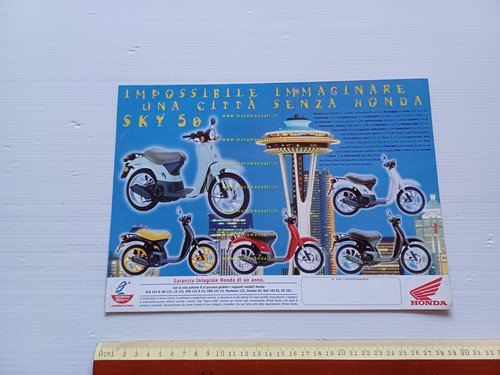 Honda SKY 50 1998 depliant ITALIANO originale