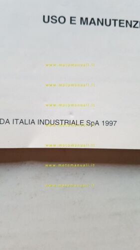 Honda Sky SGX 50 1997 manuale uso manutenzione libretto originale …