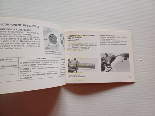 Honda Sky SGX 50 1997 manuale uso manutenzione libretto originale …