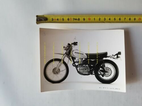 Honda SL 250 S 1972 foto cartella stampa originale no …