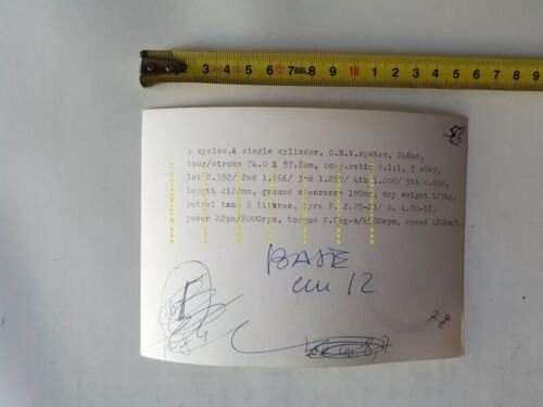 Honda SL 250 S 1972 foto cartella stampa originale no …