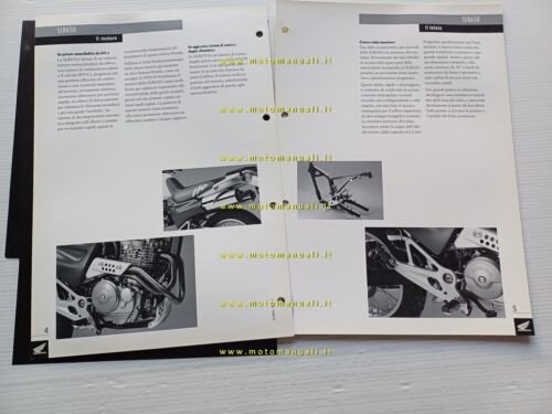 Honda SLR 650 1997 presentazione per la rete vendita originale