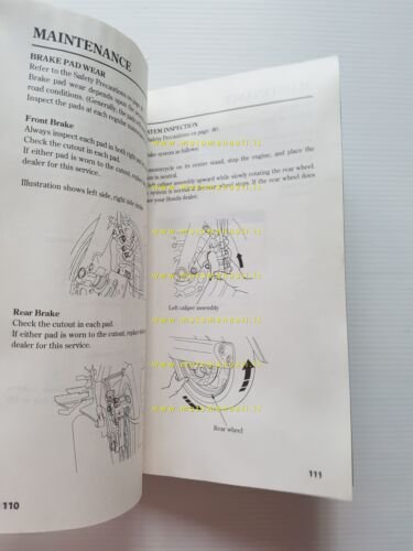 Honda ST 1300 - 1300 A Pan European 2004 manuale …