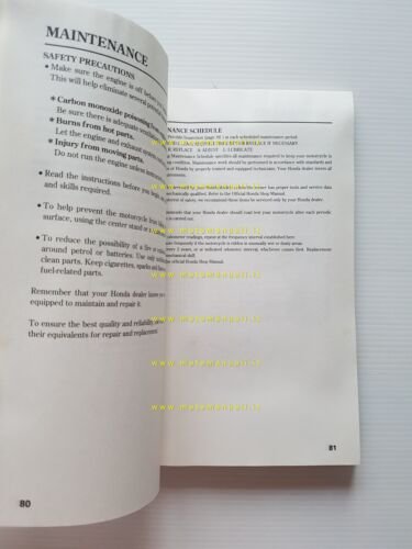 Honda ST 1300 - 1300 A Pan European 2004 manuale …