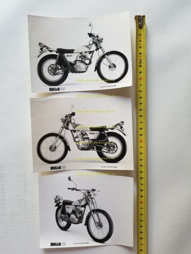 Honda TL125 Bials 1975 lotto 3 foto da cartella stampa …