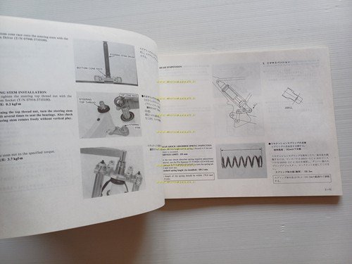 Honda TLM 250 R 1989 manuale uso - officina - …