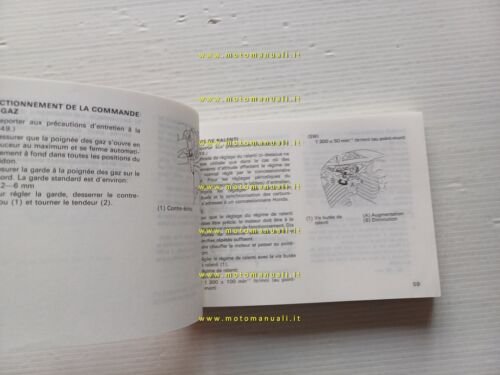 Honda Transalp XL 600 V 1990 manuale uso manutenzione italiano …