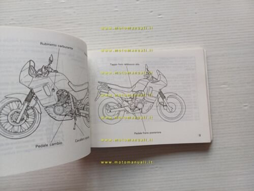 Honda Transalp XL 600 V 1990 manuale uso manutenzione italiano …