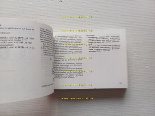 Honda Transalp XL 600 V 1990 manuale uso manutenzione italiano …